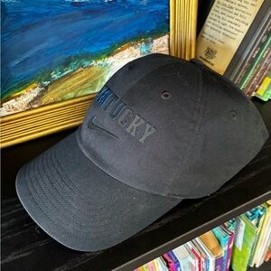 Nike Kentucky Wildcats black/blue adjustable hat M/L